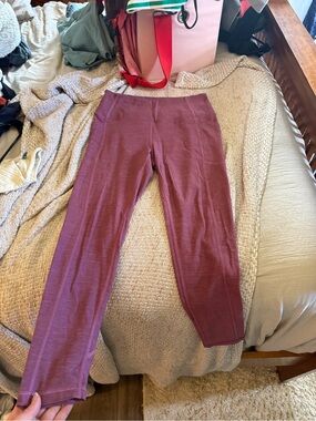 Victoria secret Women's High-Rise Active Leggings — Plum